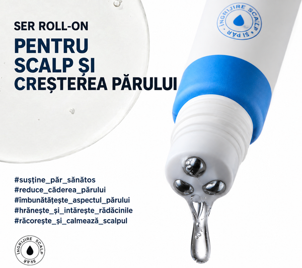 Ser pentru Îngrijirea Scalpului și Susținerea Creșterii Părului